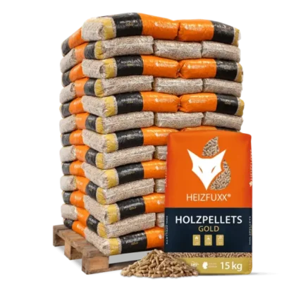 Heizfuxx Holzpellets Weichholz 6 mm ENplus A1 15 kg x 65 Sack