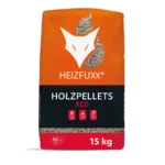 Heizfuxx Holzpellets Hartholz 6 mm ENplus A1 15 kg x 65 Sack – Bild 2